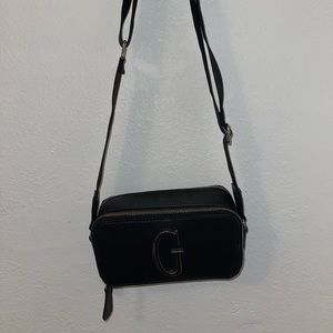 Guess black crossbody bag.